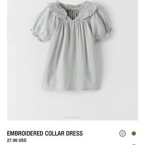 NWT Zara dress. Size 4-5 years.